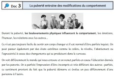 C5A8 - Les transformations liées à la puberté - Document 3